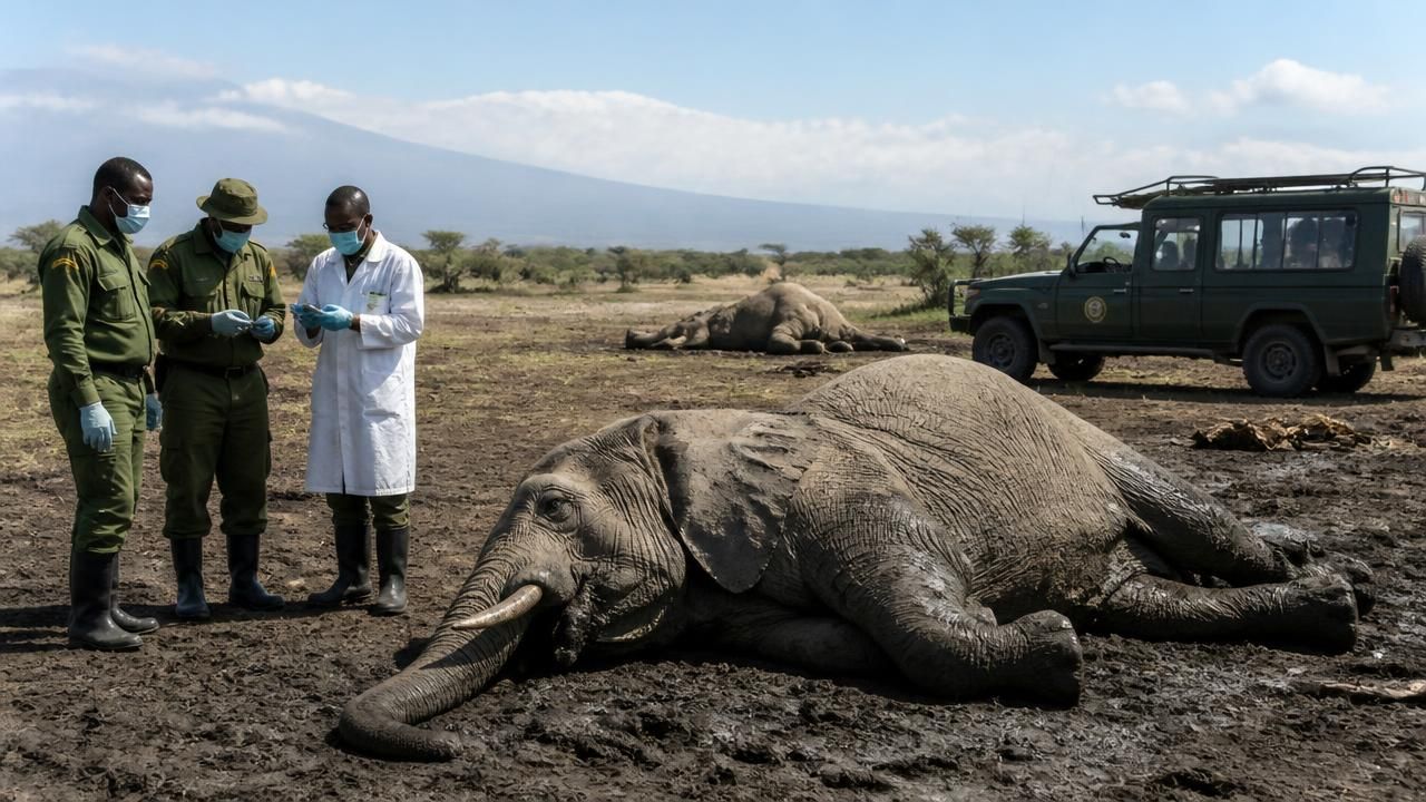 Mystery in Amboseli: 15 Elephants Found Dead, Poisoning Suspected