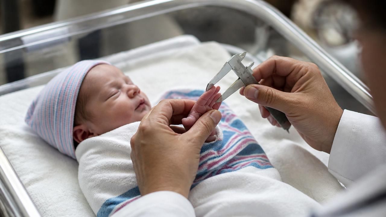 Prenatal Estrogen Fingerprint: Finger Length Linked to Brain Size in Newborns