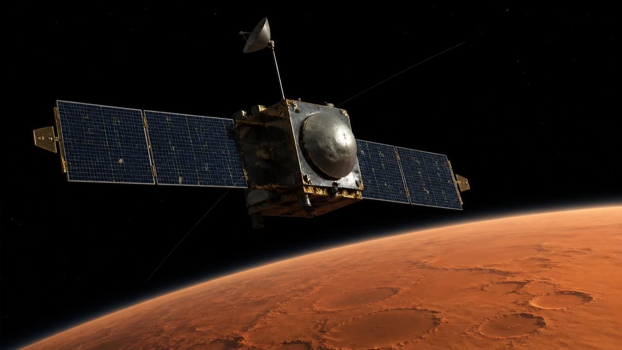 NASA's MAVEN Mars Orbiter Silent: Mission Ends After 11 Years, Auroras Puzzle Solved