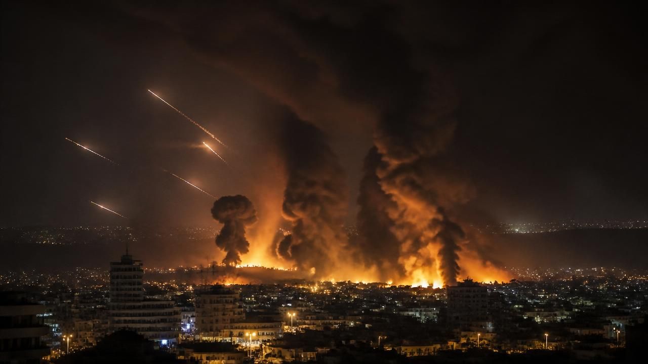 U.S. and Iran Trade Strikes Amid Escalating Threats Over Strait of Hormuz