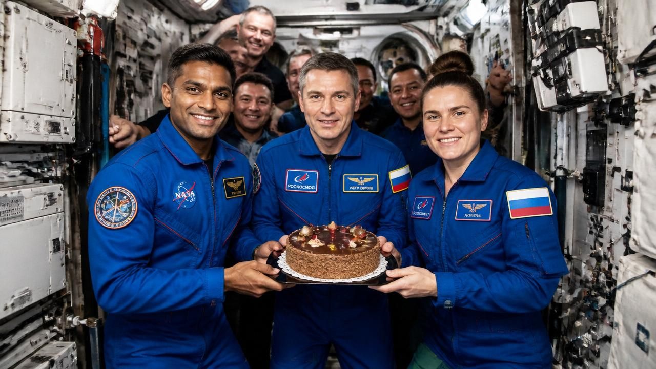 New Trio Joins Space Station, Expanding Expedition 74 Crew