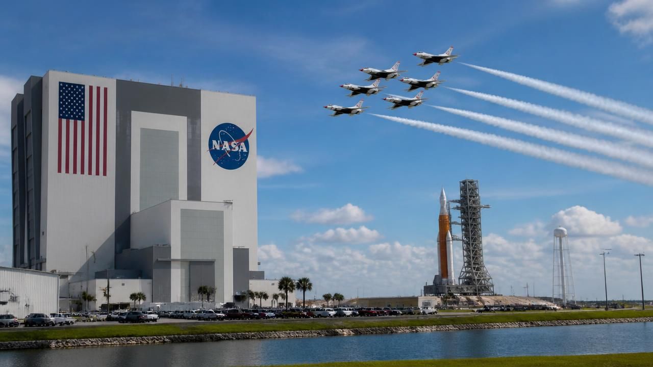 NASA, Thunderbirds to Celebrate American Air and Space Leadership at Kennedy Space Center