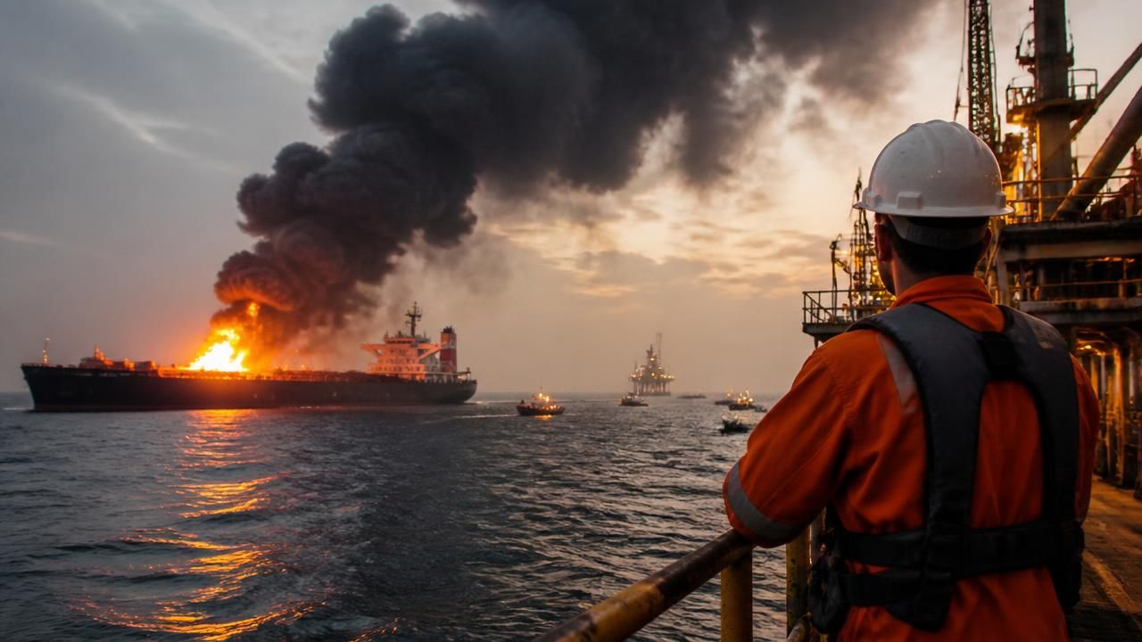 Oil Prices Swing Wildly as Middle East Tensions and Russia Sanctions Fuel Uncertainty