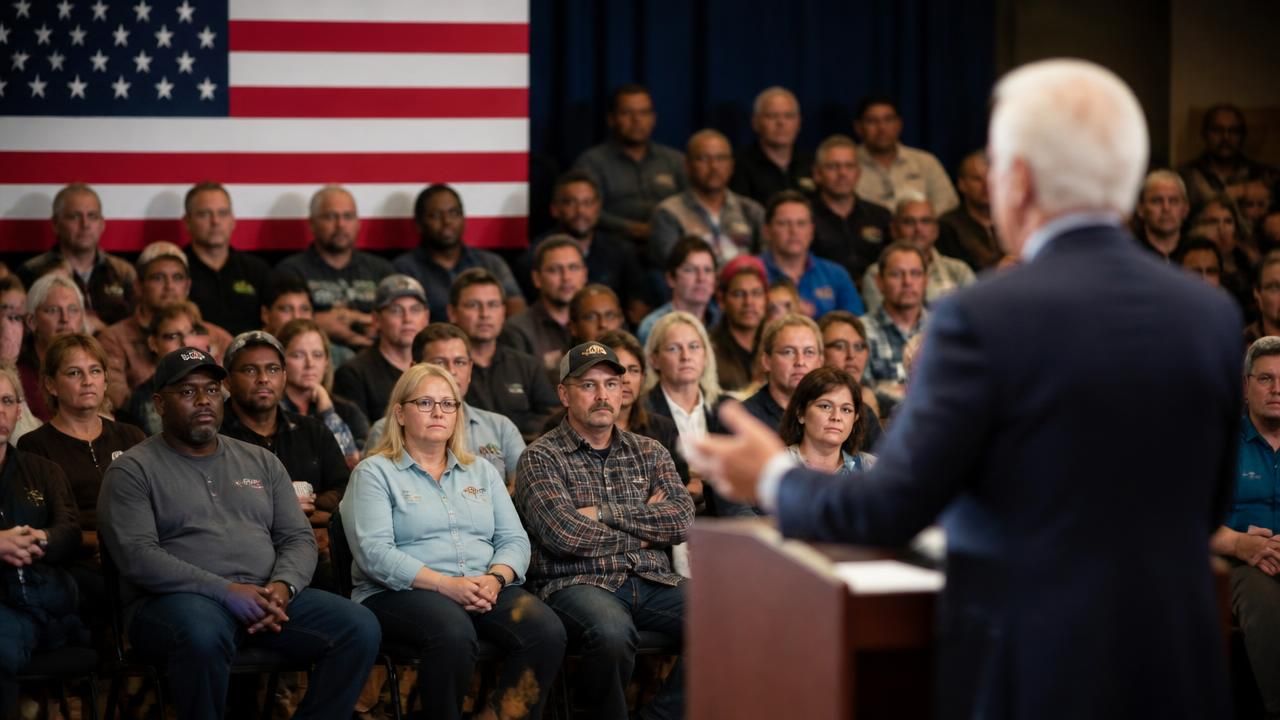 Democrats' Working-Class Problem: A Party at Crossroads