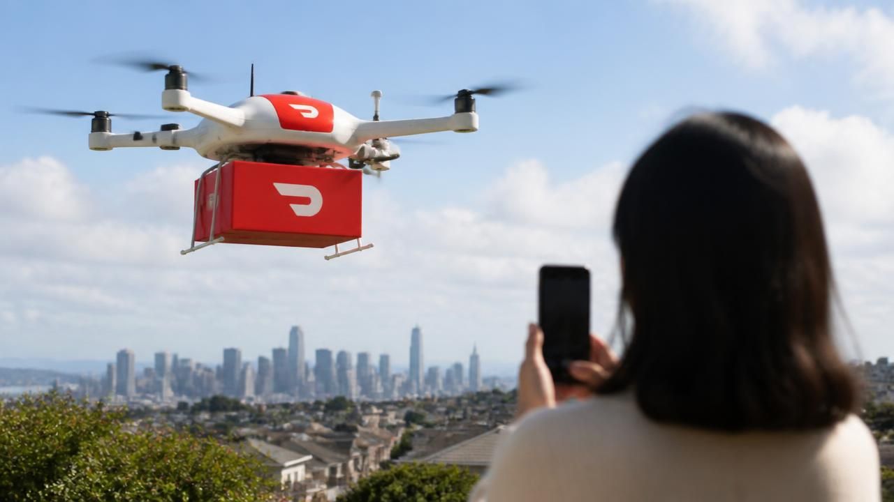 DoorDash Launches Drone Delivery Division, Secures FAA Approval for Autonomous Airborne Service