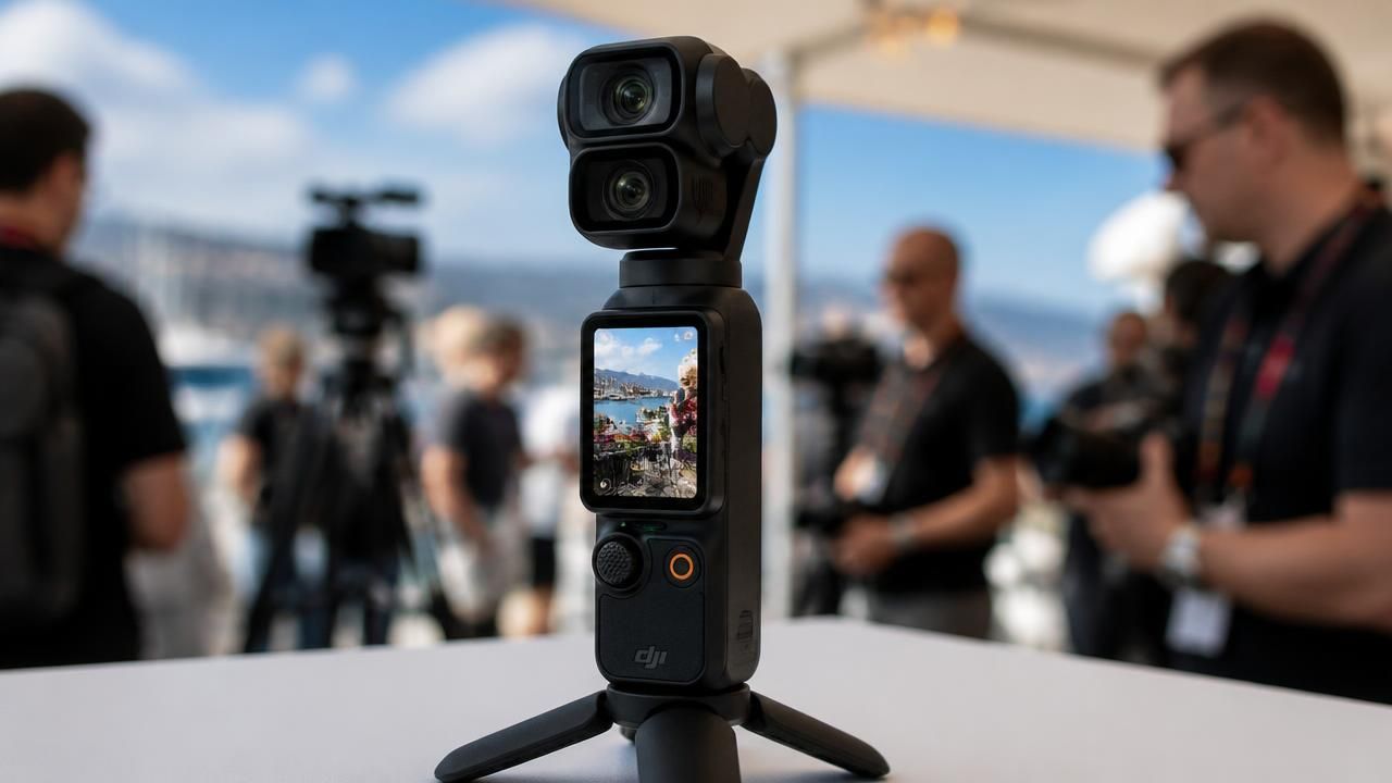 DJI Unveils Osmo Pocket 4P at Cannes: Dual-Lens Pocket Camera Redefines Mobile Filmmaking