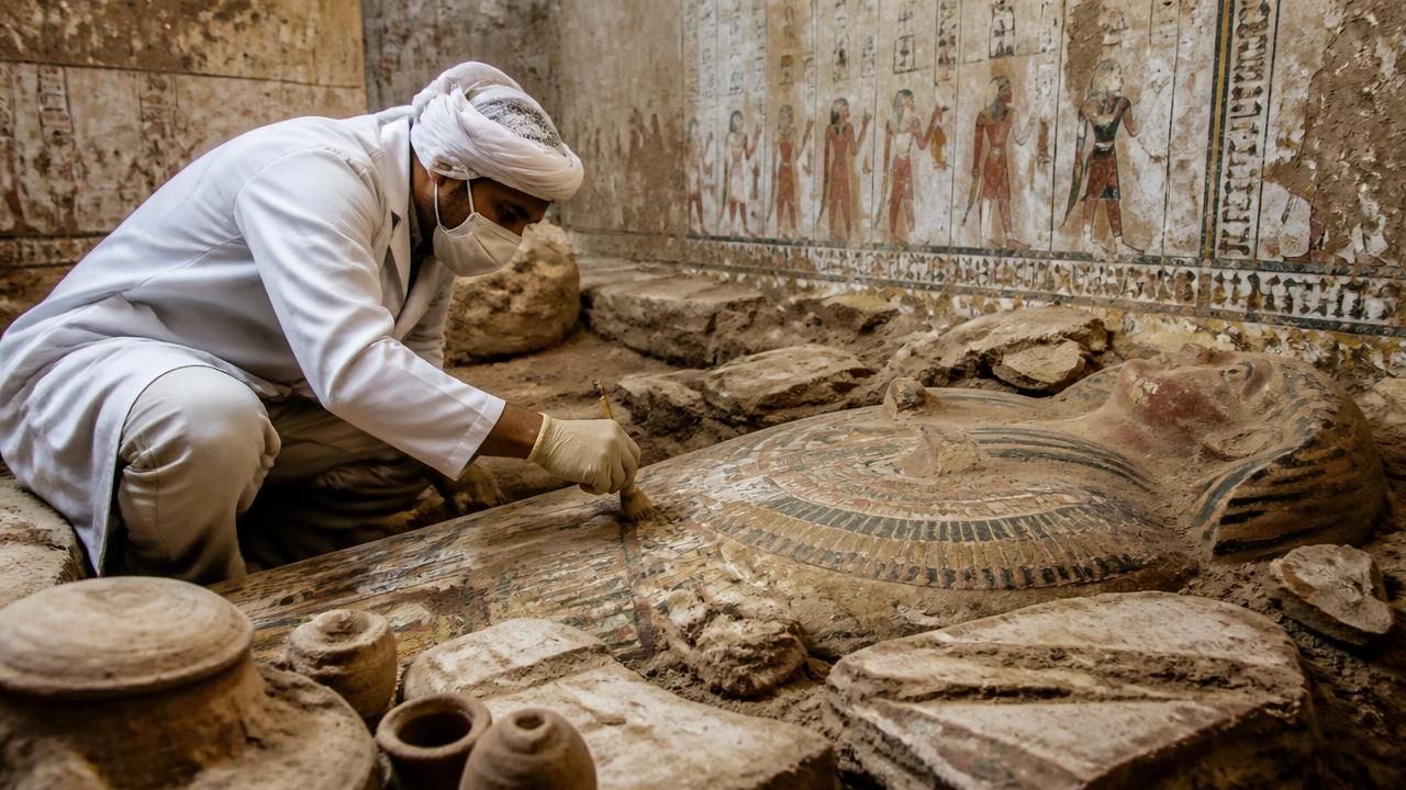 Ancient Egyptian Tomb Reveals Shifting Burial Trends Over Centuries