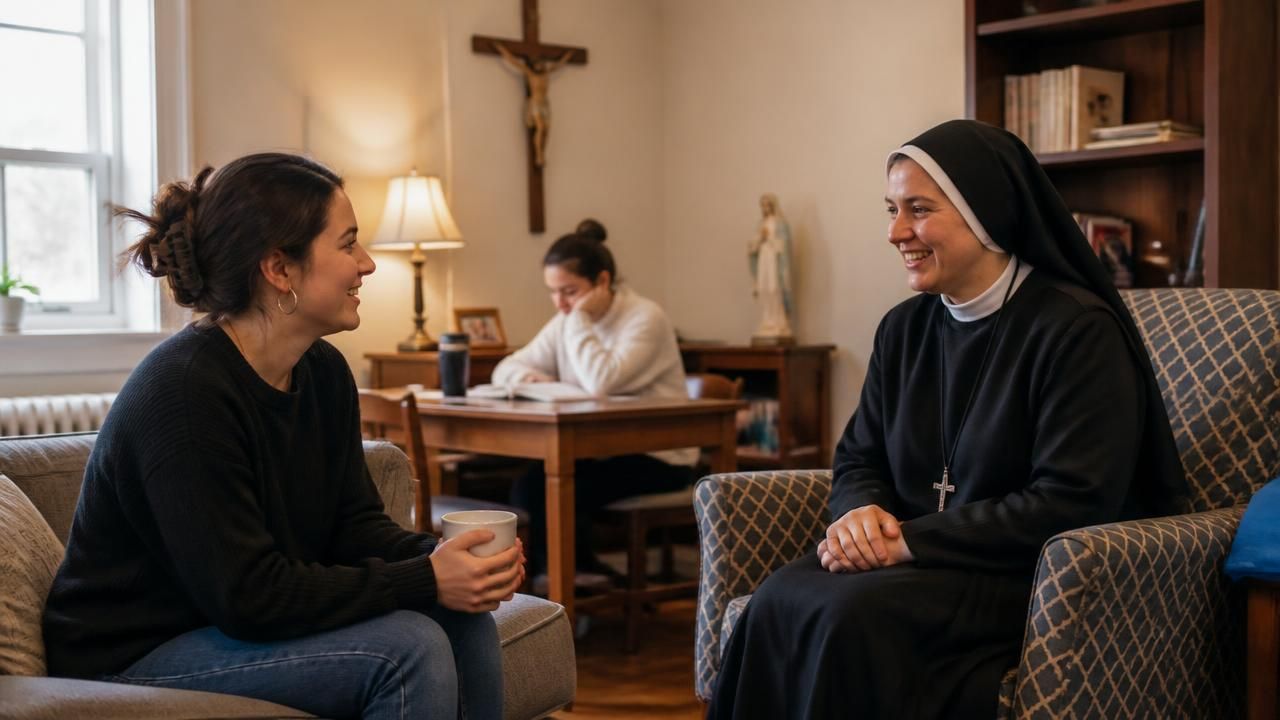 High Rents, Holy Helpers: Young Women Trade City Prices for Convent Living