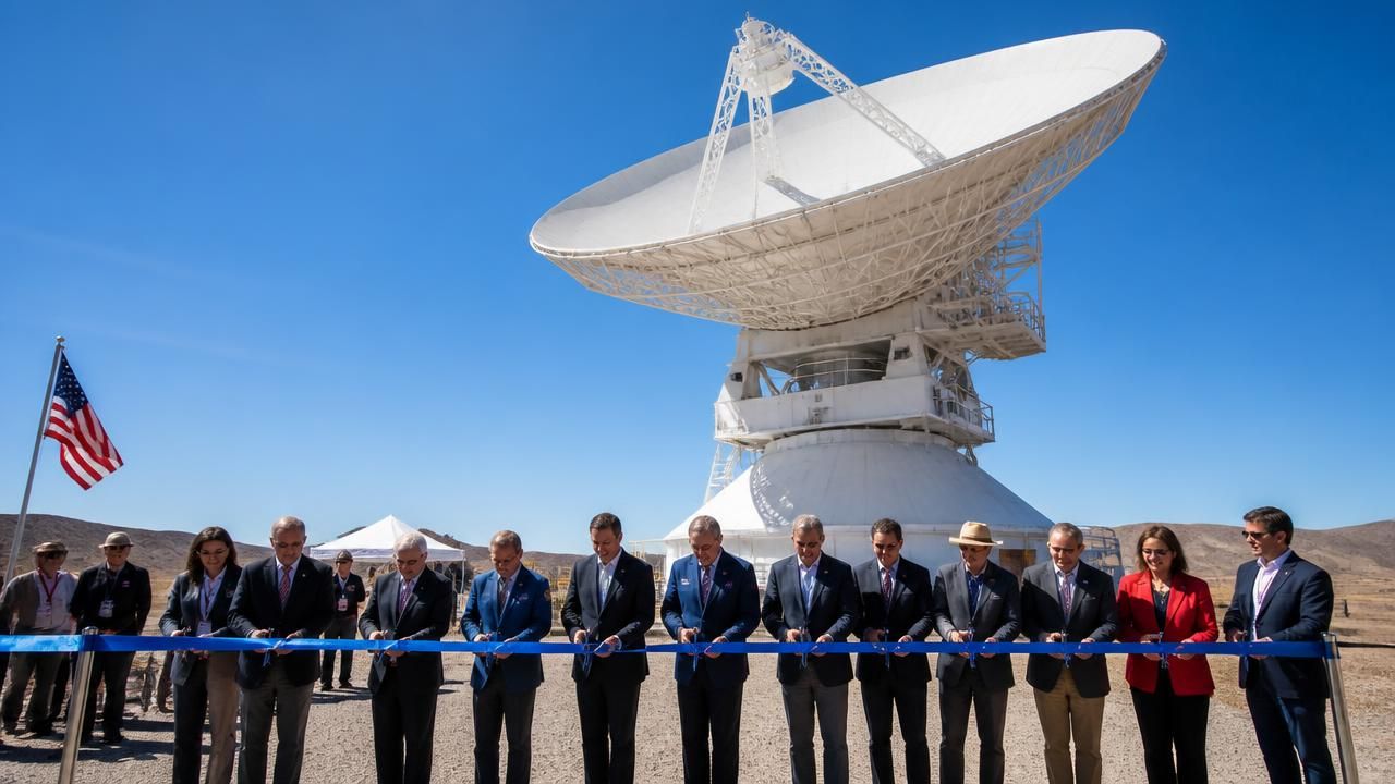 NASA's New Deep Space Station 23 Strengthens Communications Network