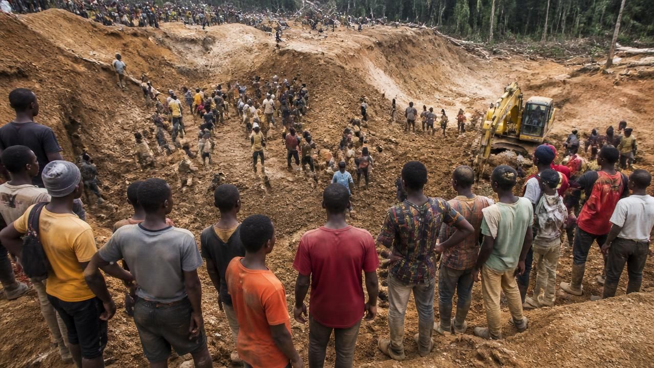 More Than 100 Dead After Gold Mine Collapse in Central African Republic