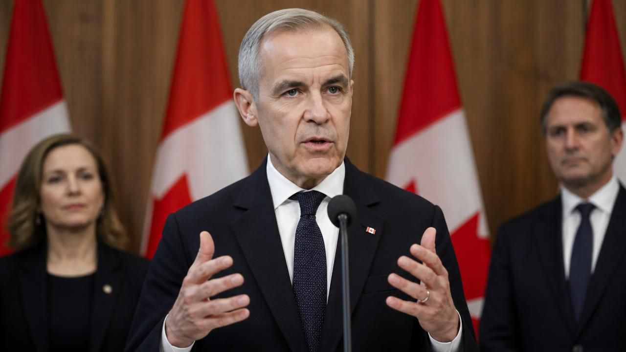 Canada Retaliates With 'Dollar-for-Dollar' Tariffs as Carney Vows Response