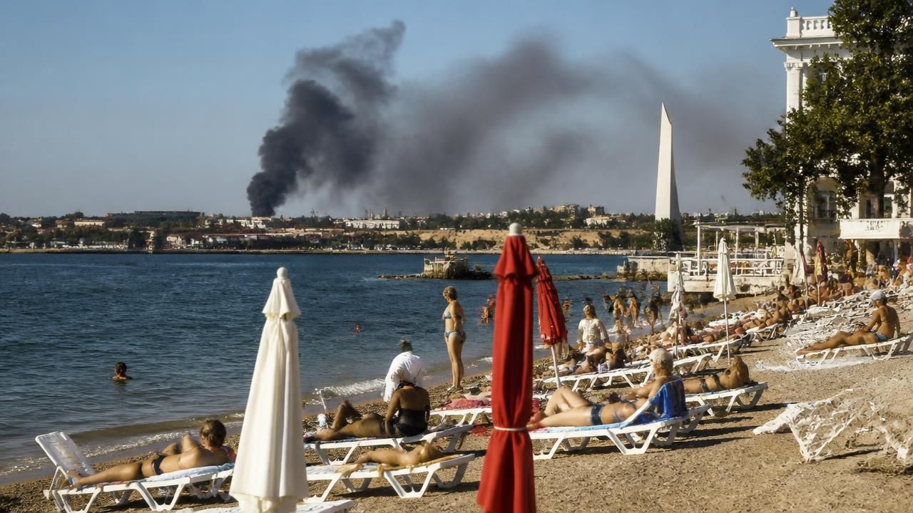 Ukrainian Drones Challenge Russia's Grip on Crimea From Sky and Sea