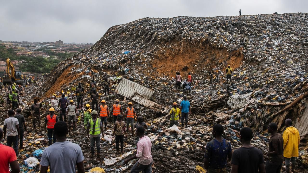 Landslide at Guinea Waste Dump Kills 30 in Conakry