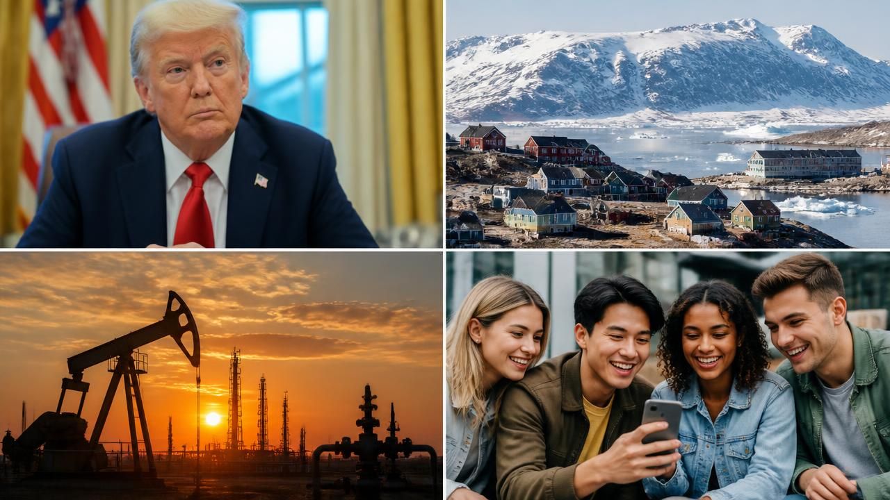 Headline Roundup: From Greenland Tariffs to Oil Markets and Gen Z Wealth
