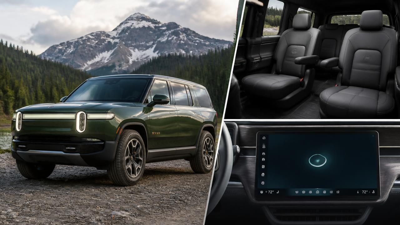 Rivian Bets on Gemini AI, Captain's Chairs, and Autonomy — No CarPlay Needed