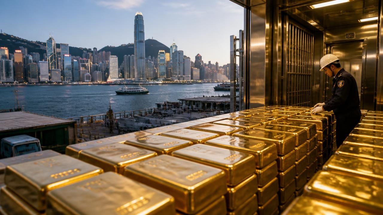 China's Gold Push Turns Hong Kong into Global Bullion Hub