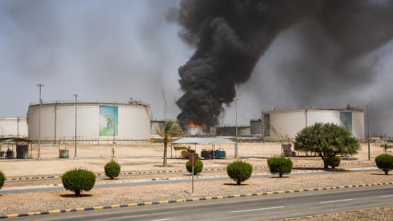 Houthis Claim Attack on Saudi Aramco Facility as Middle East Tensions Escalate