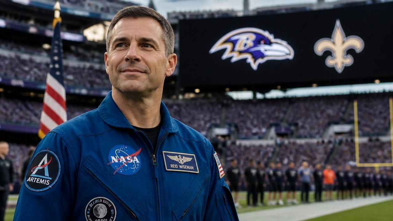 Baltimore's Own Artemis II Commander Reid Wiseman to Visit Ravens Game