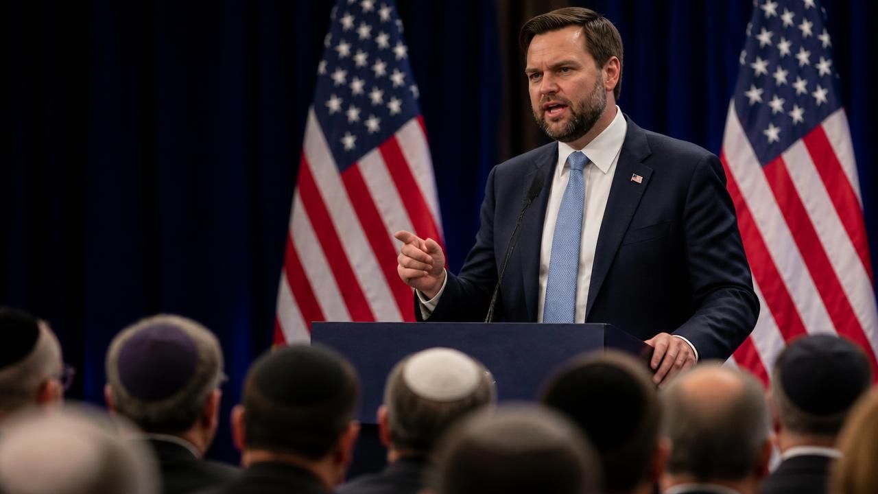 Vance Defends Outreach to Far-Right Influencers in Pitch to Jewish Republicans