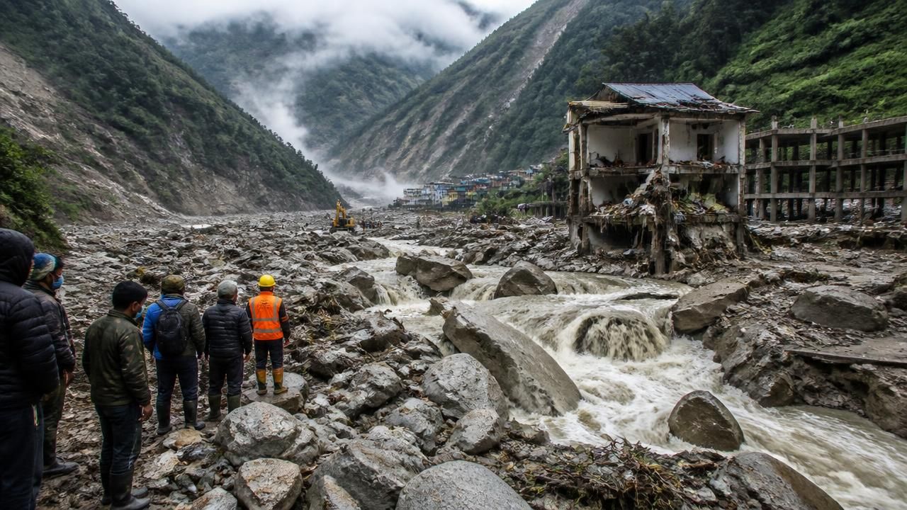 After Nepal's Himalayan Flood, a Reckoning Over Dams, Warnings and the Roof of the World