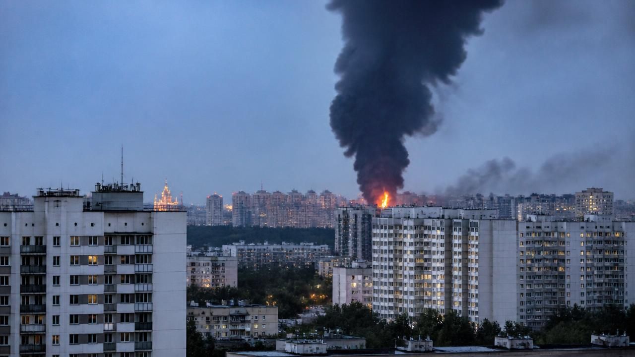 Ukraine Fires Over 1,000 Drones at Russia in 'Largest Ever' Strike on Moscow