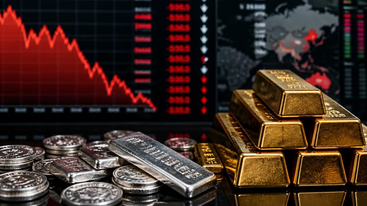 Gold Slumps Below $4,300 as Fed Rate-Hike Bets Surge and Silver Tumbles 6%