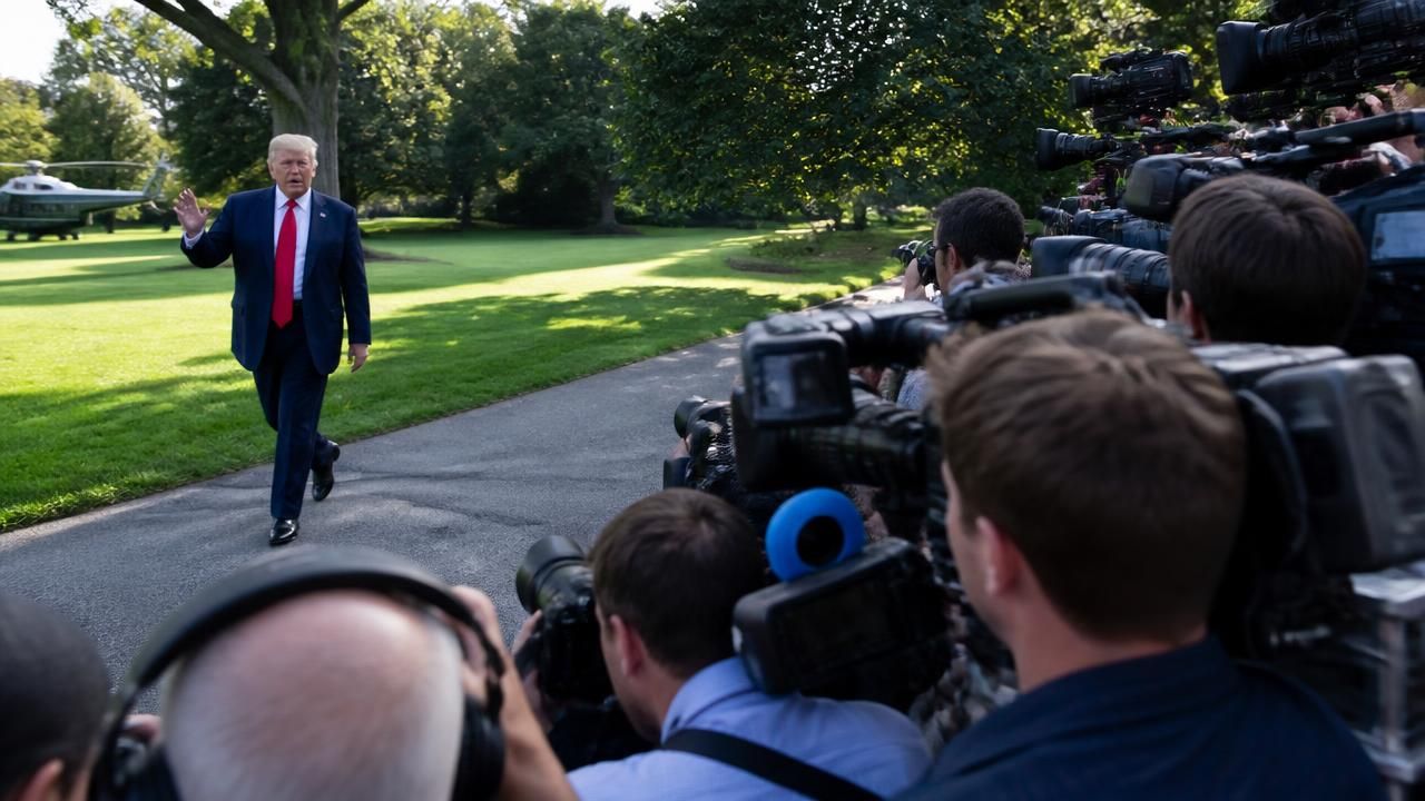 TV Networks Halt White House Coverage After Trump Bans Three News Outlets