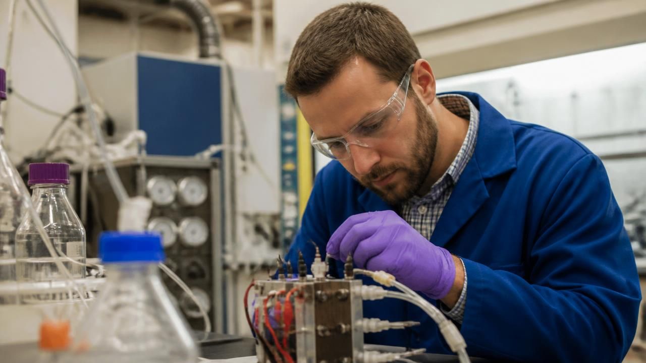 Battery-Like Device Pulls CO2 From the Air by Pumping It Across a Cell