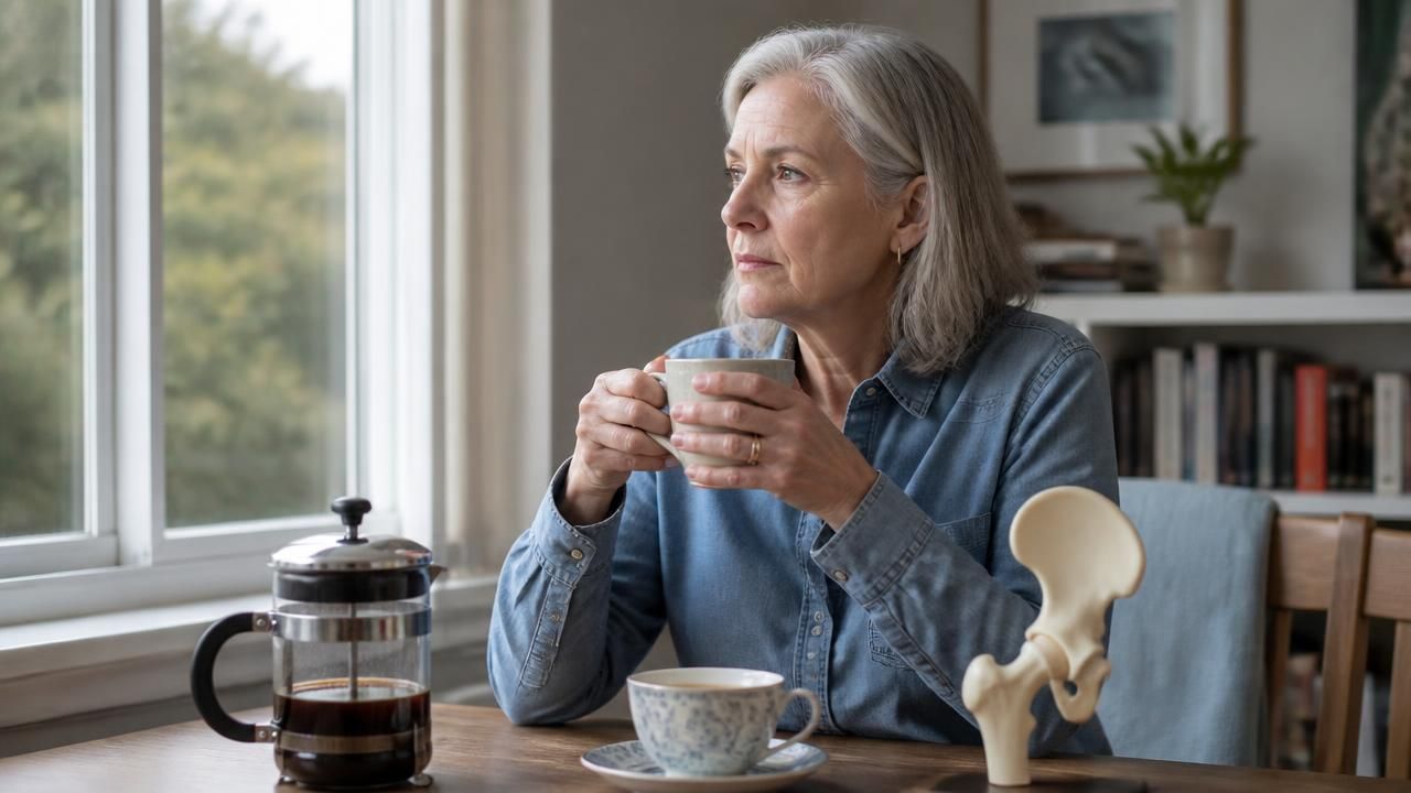 Heavy Coffee Intake Linked to Weaker Bones in Older Women, While Tea Shows Subtle Benefit