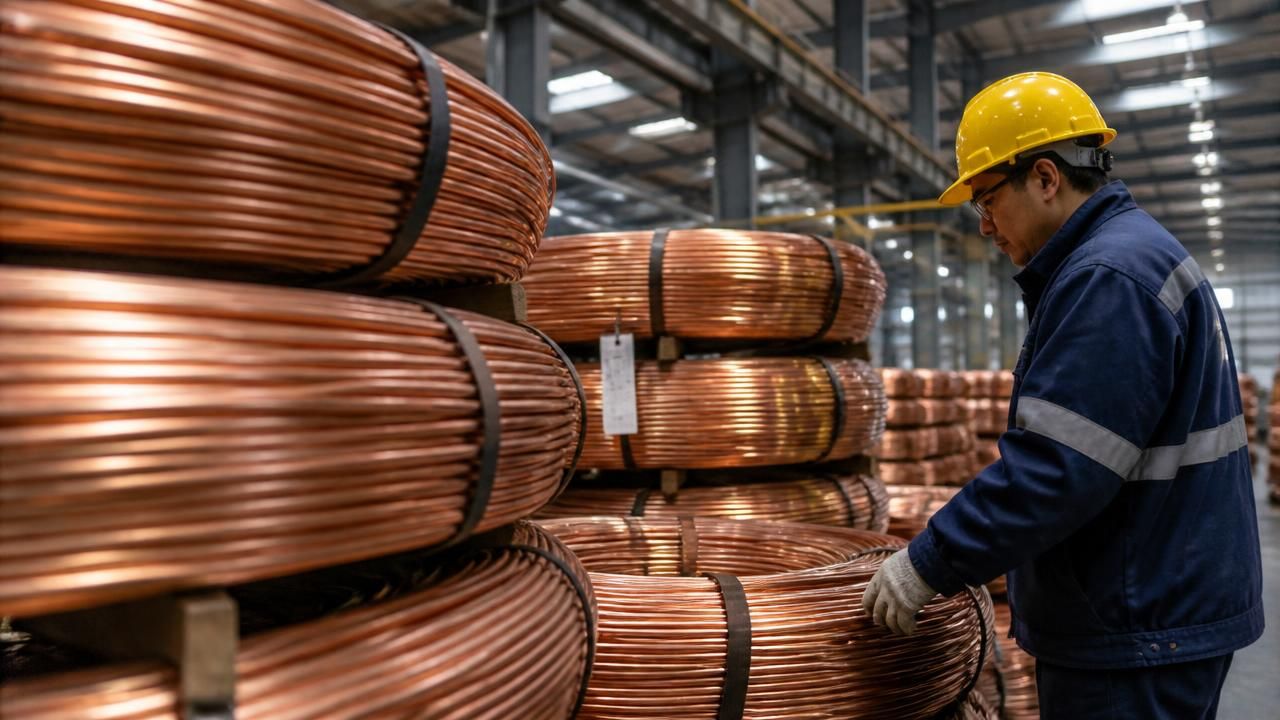 Copper Climbs Toward Record as China Tightness and US Tariff Fears Converge