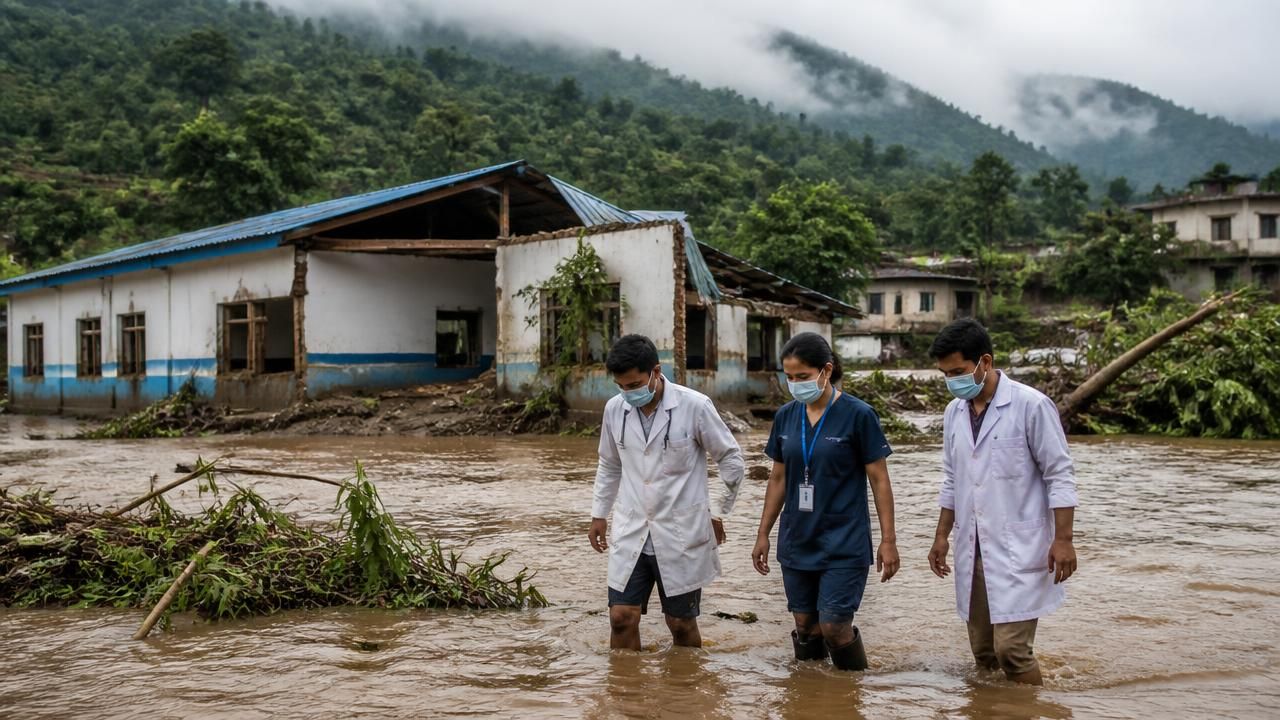 Nepal's Health System Overwhelmed by Catastrophic Flooding, Experts Warn
