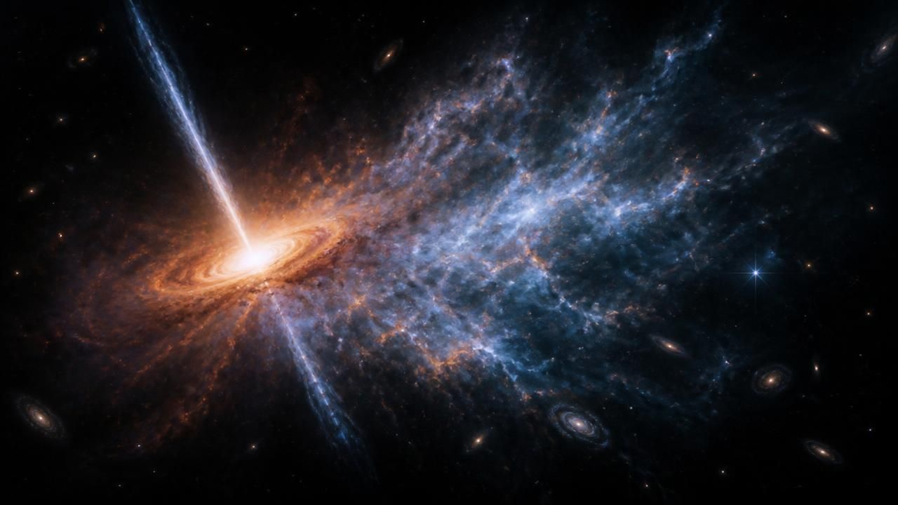 Black hole winds are 100 times more powerful than thought, reaching 300,000 light-years