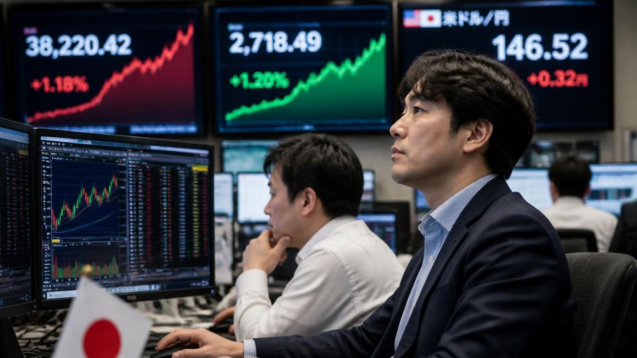 Stocks Climb, Yen Slides as BOJ Hikes Rates in Divided Vote