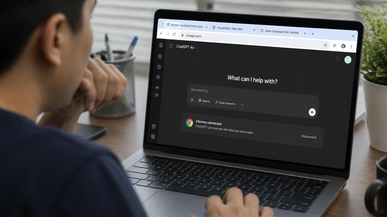ChatGPT's Chrome extension can now read your open tabs, bringing 'computer use' to the browser