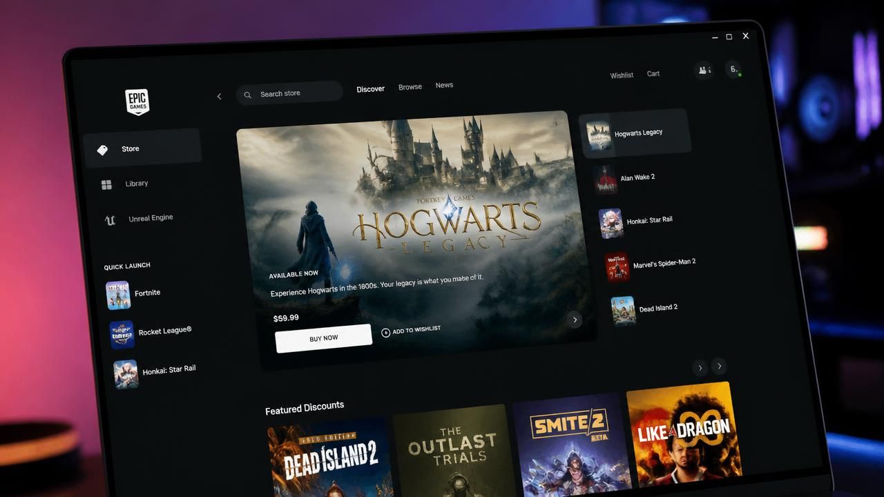 Epic's new 'vibe coded' launcher hits preview, claims 46% faster startup than Steam