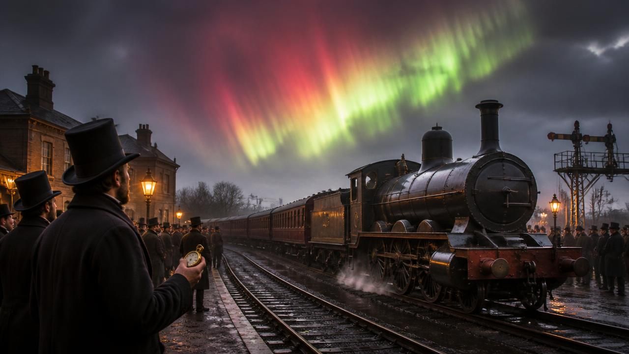 Famous Solar Storm Train Delay Actually Happened in 1848, Not 1841, Scientists Find