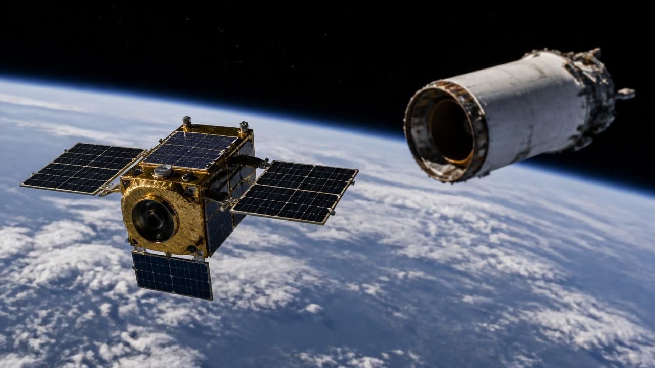 NASA's SSPICY Mission Sends Starfish Space's Otter to Inspect Defunct Satellites