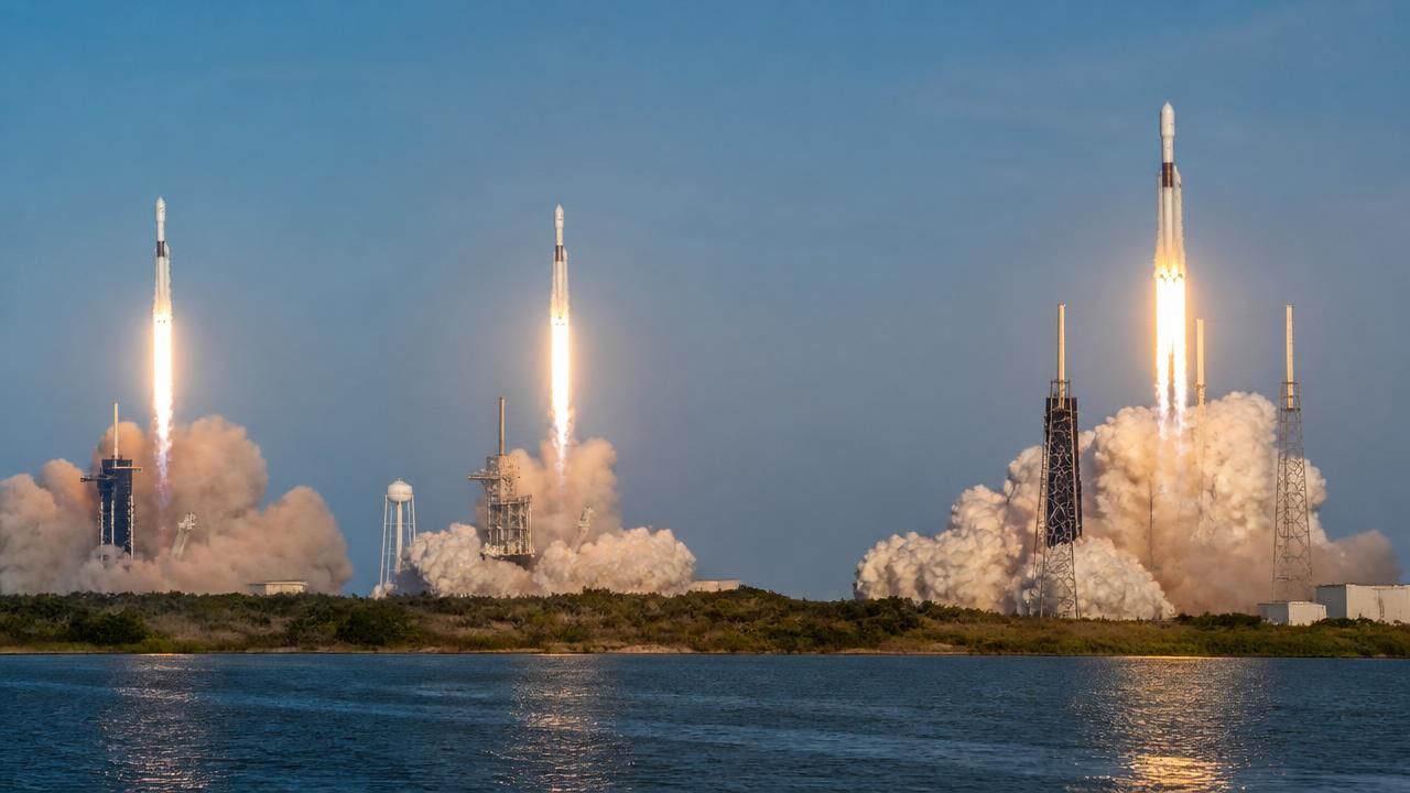 SpaceX Flies Three Rockets in 13 Hours as Starship Reaches Orbit for the First Time