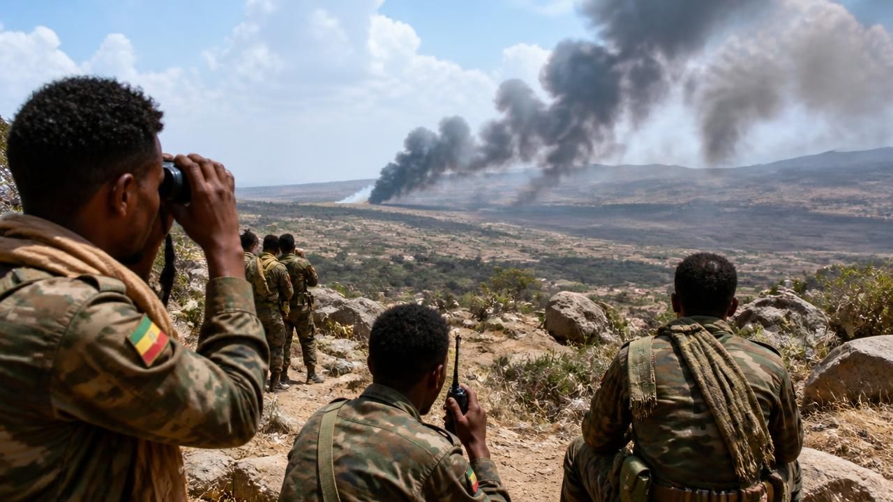 Ethiopia drone strike hits Eritrean troops in Tigray as regional war fears grow