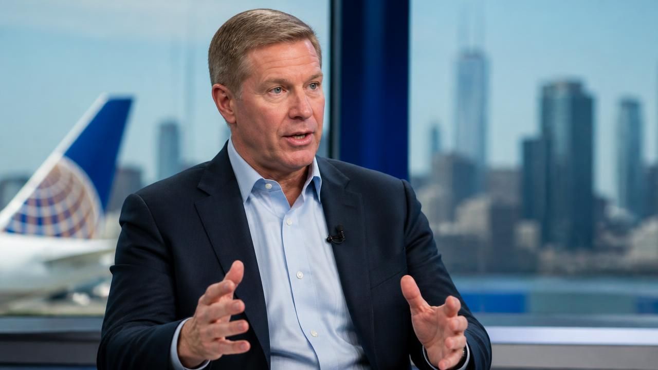 United CEO Kirby: Carrier 'Still Solidly Profitable' as Jet Fuel Costs Climb