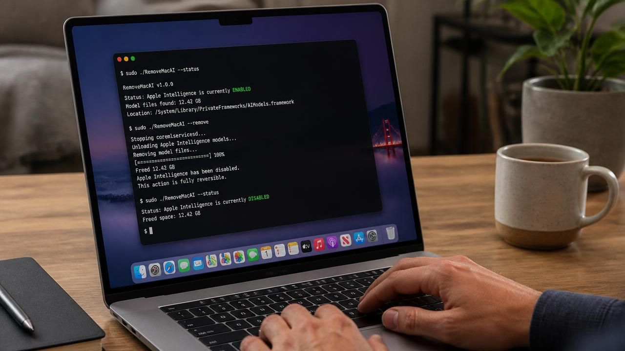 RemoveMacAI Restores the Apple Intelligence Off Switch in macOS 27
